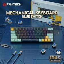 Keyboard Gaming FANTECH Mechanical Blue Switch With Lights picture