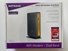 2013 Netgear N900 4-Port Wireless Router (CG4500BD) UNUSED OPEN BOX picture
