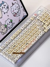 Chiikawa Hachiware Usagi PBT Keycaps 131 Key Cap for MX Mechanical Keyboard picture