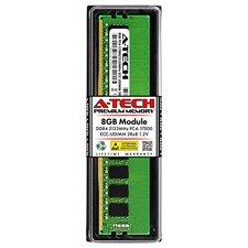 8GB PC4-17000 ECC UDIMM (Replacement for Micron MTA18ASF1G72AZ-2G1A1) Memory RAM picture