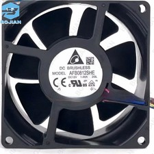 AFB0812SHE 1PCS NEW Delta AFB0812SHE 8038 DC12V 1.00A 8CM 4-Wire Cooling Fan picture