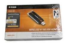New In Box D-link DWA-125 DLINK Wireless Internet 150 USB Adapter DLINK FIRMWARE picture