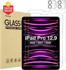 2+2 Pack Screen Protector for Ipad Pro 12.9 Inch 6Th 5Th 4Th Generation 2022 202 picture