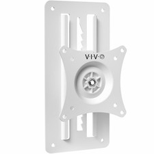 White Single Monitor Articulating Wall Mount VESA 100x100mm Fits 1732 Inch picture