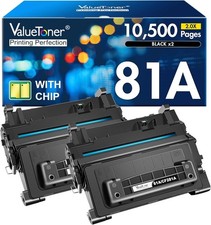 2PK CF281A 81A Black Toner for HP M604 M605 M606 M630 Enterprise Printer picture