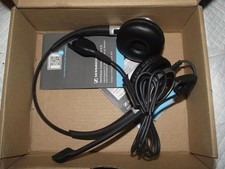 SENNHEISER SC 662 HEADBANK HEAD SET WITH QUICK DISCONNECT USB-ED 01 CABLE, NEW picture