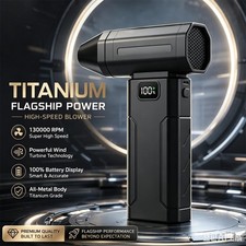 130000RPM High Speed Turbo Jet Fan Rechargeable Electric Air Duster Compressed picture