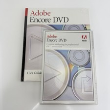 Adobe Encore DVD Full Version w Serial Number + User Guide Windows XP 2000 98 NT picture