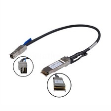12Gbps QSFP SFF 8436 to Mini SAS SFF 8644 External Mini SAS Cable 0.5m 1.64ft picture