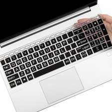 Large Print Keyboard Cover for 2026 2025 2024 HP 15.6 Laptop 15-Fc 15-Fd picture