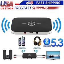 Bluetooth Transmitter & Receiver Wireless Adapter For Home stereos/speakers Lot picture