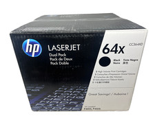 HP CC364XD 64X GENUINE DUALPACK BLACK FOR LASERJET P4014/P4015/P4515 [OPEN BOX] picture