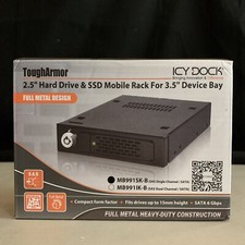 Icy Dock ToughArmor Metal 2.5” SATA HDD/SSD Mobile Rack for 3.5