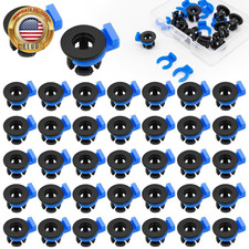 40PCS Bowden Tube Coupler Collet Clamp Clip Bowden Collet and Clip Set Plastic J picture