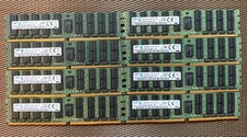(Lot of 8) 32GB 4Rx4 PC4-2133P DDR4 ECC LRDIMM Server Memory picture