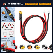 XT60 to O Ring Terminal Cable 12AWG, 5FT Connector for RC Lipo Battery & FPV Dro picture