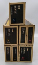 Lot of 5 Copystar TK-8709 Toner KIT x2 Yellow x2 Magenta X1 Cyan picture