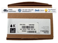 NEW SEALED GENUINE DELL W3GR6 HIGH YIELD TONER CARTRIDGE BLACK S5840 SERIES 20k picture