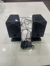 Sony SRS-A3 Powered Active Computer Gaming Multimedia Speakers w/ Power Cord picture