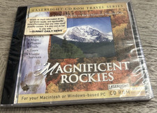 Laserlight CD Rom Travel Series The Magnificent Rockies CD Rom - NEW picture