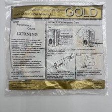 GOLD CORNING OPTICAL  COMMUNICATIONS FIBER OPTIC CABLE   picture