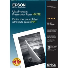 Epson Ultra Premium Presentation Matte Paper S041343 11.7 X 16.5 A3 50 Sheets picture