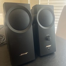 Bose Companion 2 Series I Multimedia PC Black Desktop Speaker System - Clean picture