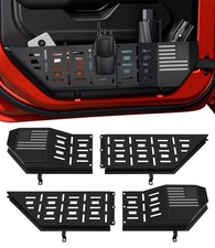 Front Door Storage Box for Jeep Wrangler JL JLU 4XE (2018-2025) & Gladiator J... picture