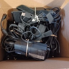 Lot of 10 Lenovo 65w 20V 3.25A Slim Square Yellow Tip Power Adapter Supply picture
