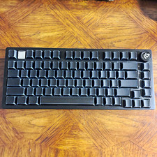 75 Percent Akko Tactile Creamy Blue Switches aluminum case (CHECK DESCRIPTION) picture