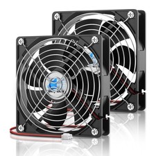 Easy Cloud 120mm 12V Computer 2 Pcs, 2-Pin - x 25mm - Fixed Speed picture