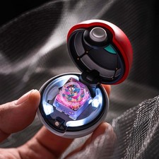 S-Craft Light-Up Poke Ball Keycap Holder picture