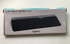 Logitech K585 Slim Wireless USB Unifying Receiver & Bluetooth Keyboard Graphite picture