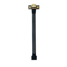 HDMI 2.1 ITX Internal Video Cable Silver-Plated 4K 240Hz GPU Vertical Mount picture