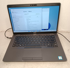 Dell Latitude 5401 Laptop 14” i5-9400H 8GB RAM 256GB SSD Win11 NO BATTERY #69 picture