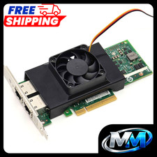 Intel X540-T2 IBM 49Y7972 NIC 50mm Cooling Fan Included + Shroud Cooler picture