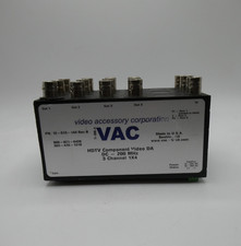 VAC 12-111-114 Rev B 3 Channel 1x4 HDTV Component Video DA DC-200 MHz picture