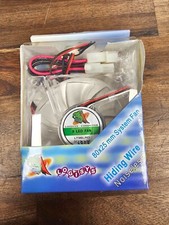 Logisys LT9BLGN Crystal 80mm Case Fan 9 Green LED 12V 2500RPM 34.85CFM 3-Pin & M picture