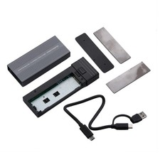 1* 10Gbps Mobile External SSD Adapter Case Multi-Functional USB Hub Design picture