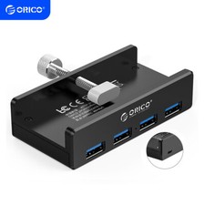 ORICO USB 3.0 Hub Aluminum 4Port USB Splitter Powered USB Hub for Monitors/ picture