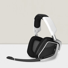 RGB ELITE Wireless Gaming Headset 7.1 Surround Sound Discord Certified White picture