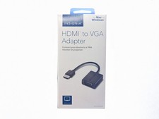 Insignia NS-PG95503 HDMI to VGA Adapter Black - High-Quality Video Converter picture