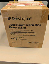 Box Of 5 Unopened Kensington ComboSaver Combination Notebook Lock, K64561US picture
