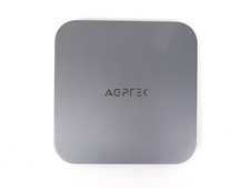 AGPTEK MC25 USB-C Hub Enclosure Mac Mini OS Silver picture