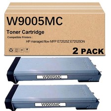2 Pack W9005 W9005MC Toner Cartridge   for HP Managed Flow MFP E72525Z  E72525DN picture
