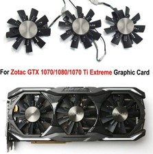 Original 3PCS GA92S2U ZOTAC GTX 1070 1070Ti GTX 1080 AMP Extreme Video Card Fans picture