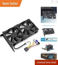 High-Efficiency GPU Cooling Solution: Dual 92mm Airflow Fans for Longer Lifespan picture