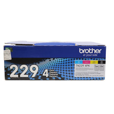 Brother TN229 4PK Black/Magenta/Cyan/Yellow Standard Yield Toner Cartridges picture