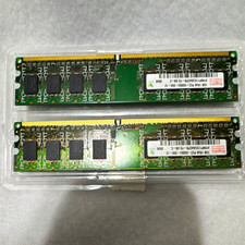 Hynix 2GB (2x1GB) DDR2 SDRAM PC2-5300U-555-12 240-Pin DIMM HYMP112U64CP8-Y5 picture