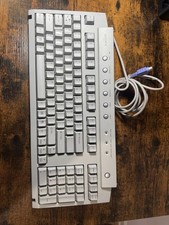 Vintage Sony VAIO Wired Desktop Keyboard PS/2 PCVA-KB1P/UB picture